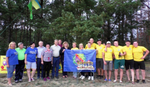 Педагоги Волині змагалися у туристичних навичках із освітянами Луганщини - Фото 1